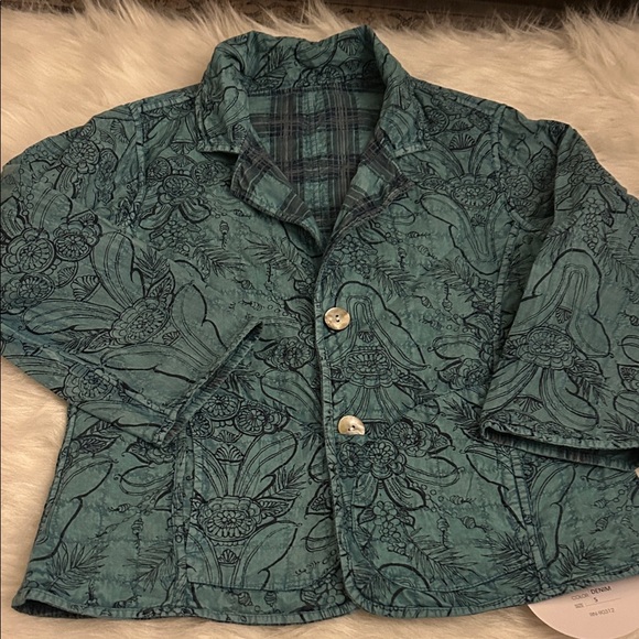 Parsley& sage Denim ivie reversible jacket size S - Picture 3 of 7